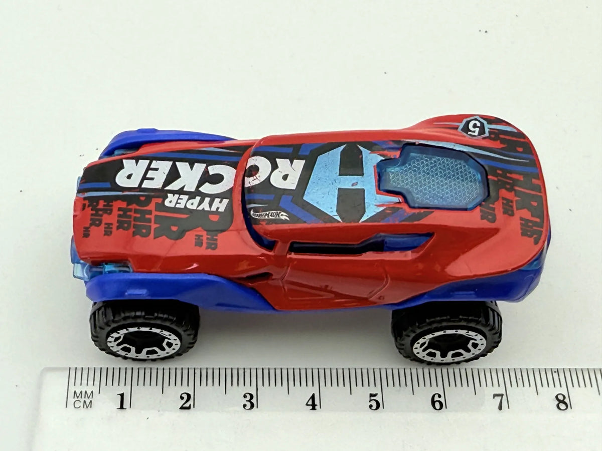 Hyper Rocker Hot Wheels Czerwony 1:64 – zdjęcie 6