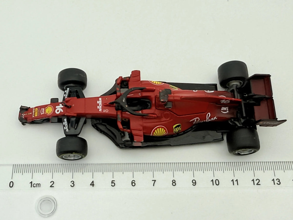 Ferrari Sf21, Formuła, BBurago, Resoraki, die cast, 1:43 – zdjęcie 6