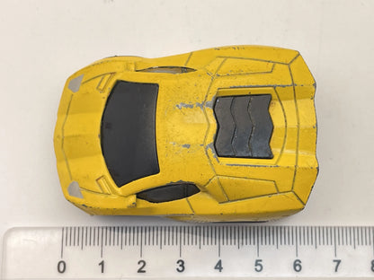 Jak Lamborghini Aventador Tooned, Die cast, Żółty, 1:64, Resoraki – zdjęcie 6
