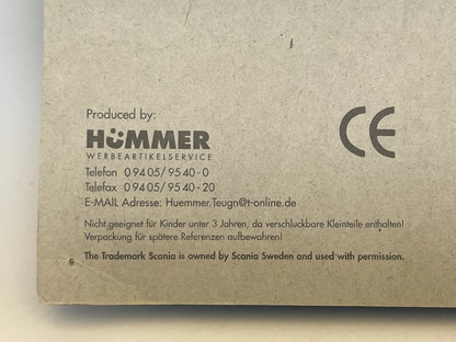 Scania Hümmer 1:87 Ciężarówka Promocyjna Leikeim Premium Blister Czarny – zdjęcie 6