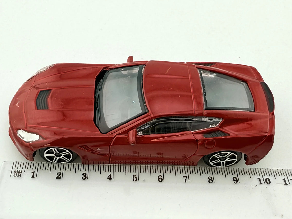 2014 Corvette Stingray Bburago 2014 Czerwony 1:43 – zdjęcie 6