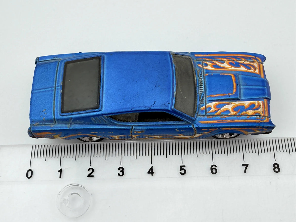'69 MERCURY CYCLONE, Hot Wheels, Die cast, Niebieski, 1:64, Resoraki – zdjęcie 6