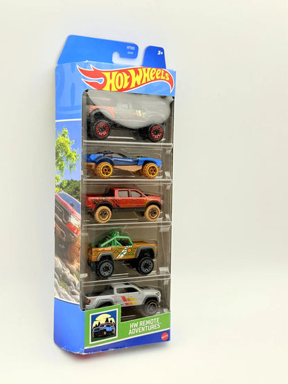 2020 Ram 1500 Rebel Hot Wheels 2023 Czerwony 1:64 5 Pack – zdjęcie 6