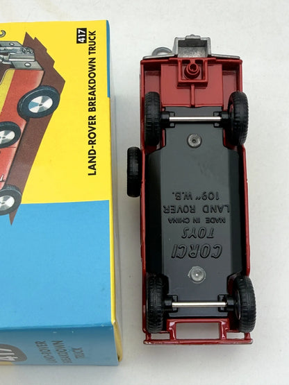 LAND-ROVER BREAKDOWN SERVICE TRUCK Corgi Czerwony 1:43 – zdjęcie 6