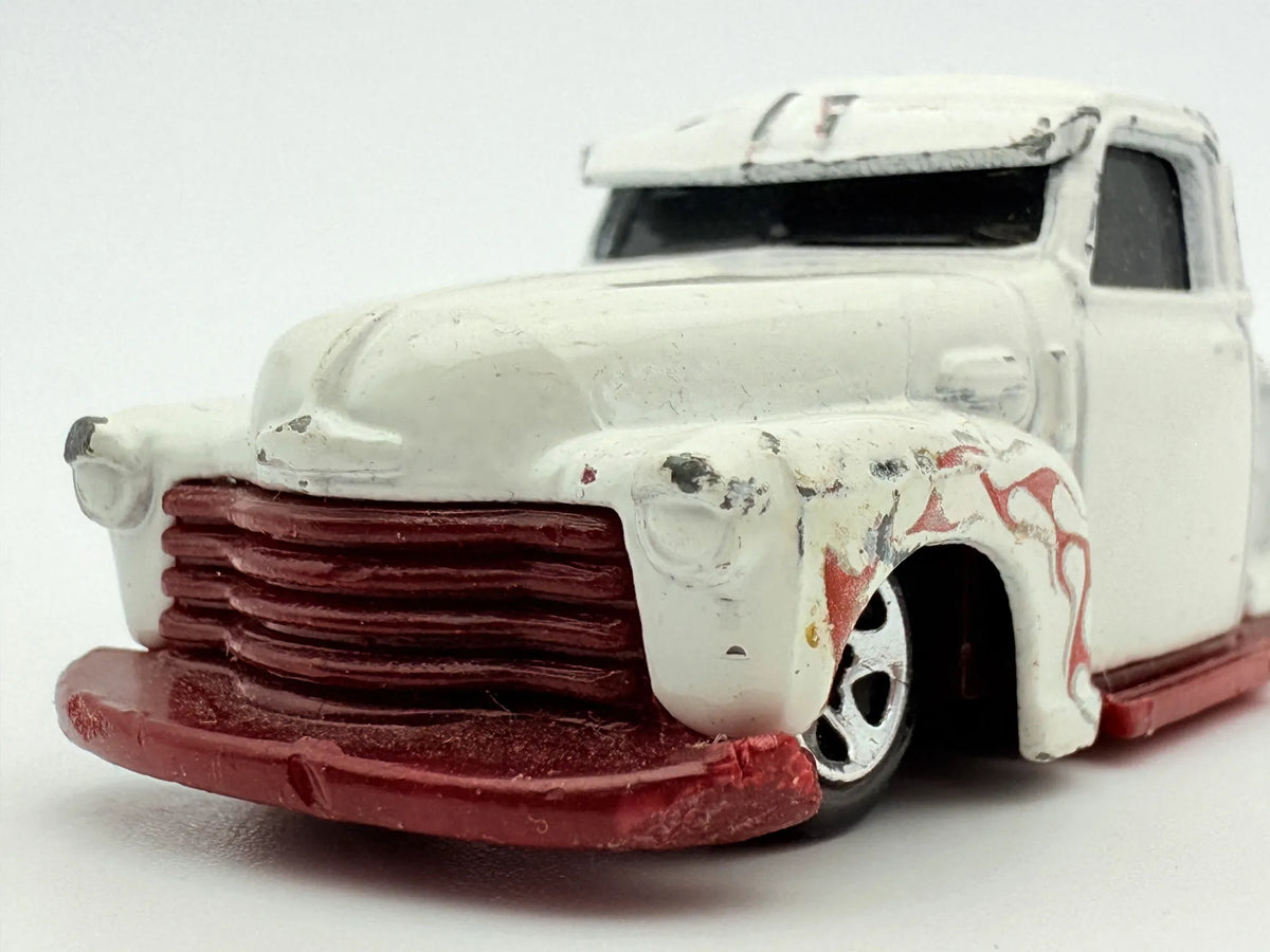 La Troca Hot Wheels Biały 1:64 – zdjęcie 6