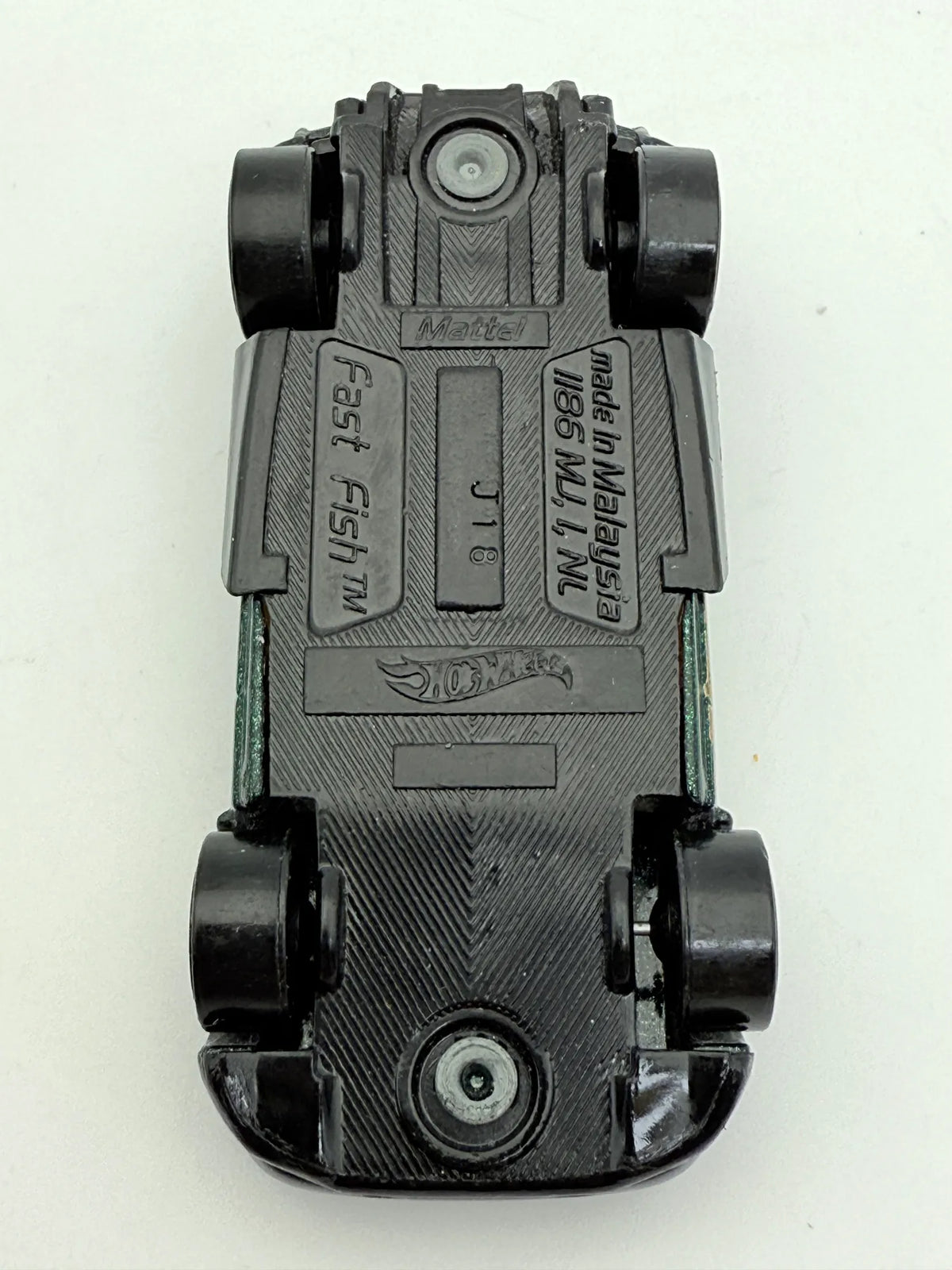 Fast Fish Hot Wheels Ciemnozielony 1:64 – zdjęcie 6