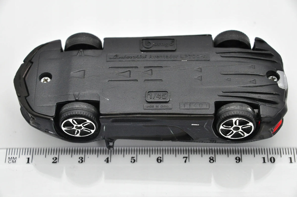 Lamborghini Aventador Lp700-4 Bburago Czarny 1:45 – zdjęcie 6