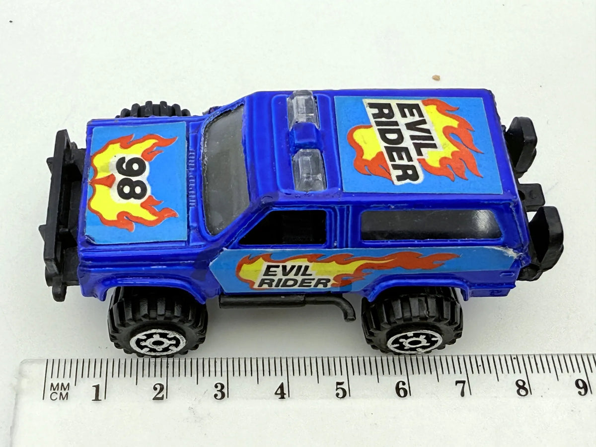 Samochód Terenowy Summer 1:64 Samochód terenowy EVIL RIDER Luzak Niebieski – zdjęcie 6