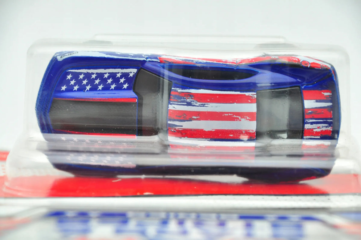 2013 Copo Camaro Stars & Stripes Hot Wheels 2023 Niebieski, 1:64 – zdjęcie 6