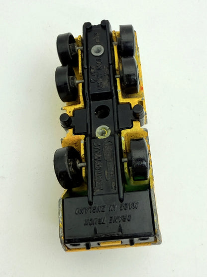 Crane Truck Matchbox 1978 Żółty 1:64 Made in England – zdjęcie 6
