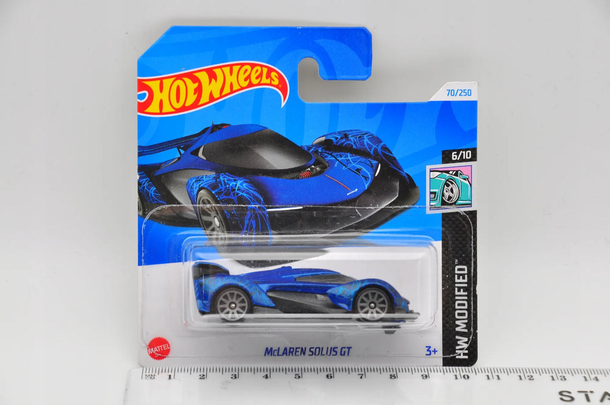 Mclaren HW Modified Hot Wheels 2024 Niebieski 1:64 – zdjęcie 6