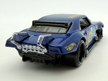 Custom '68 Camaro Hot Wheels Niebieska 1:64 – zdjęcie 6