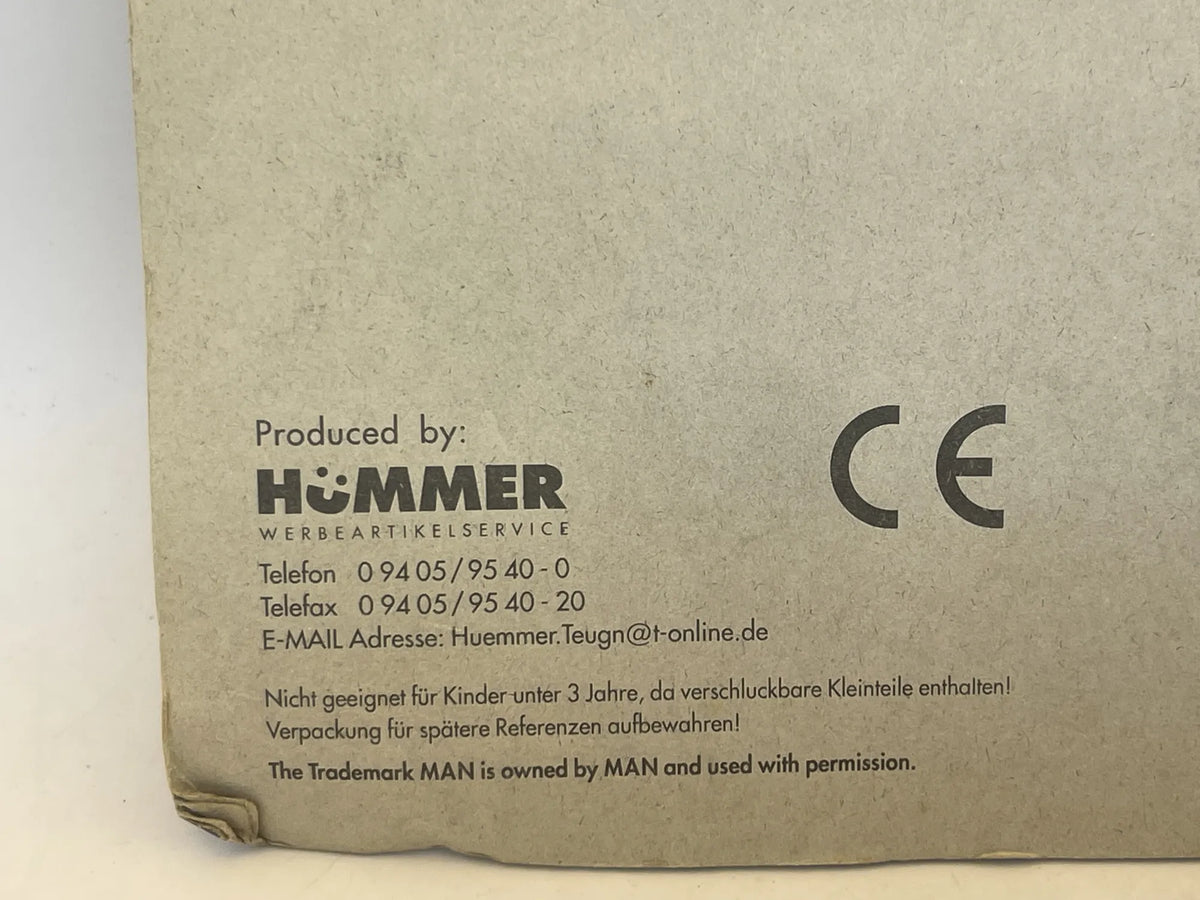 MAN Hümmer 1:87 Ciężarówka Promocyjna Reinmacher Blister Niebieski – zdjęcie 6