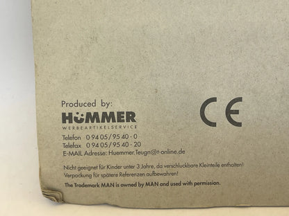 MAN Hümmer 1:87 Ciężarówka Promocyjna Reinmacher Blister Niebieski – zdjęcie 6