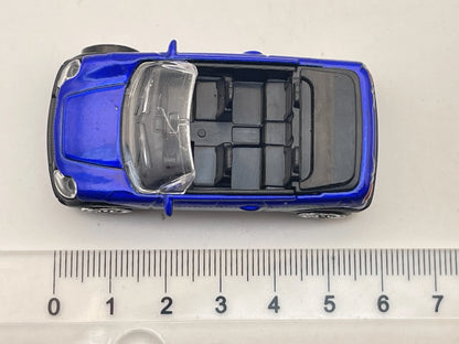 Jak Mini Cooper CONVERTIBLE, Teamsterz, Resoraki TM-9A, Niebieski, 1:64 – zdjęcie 6