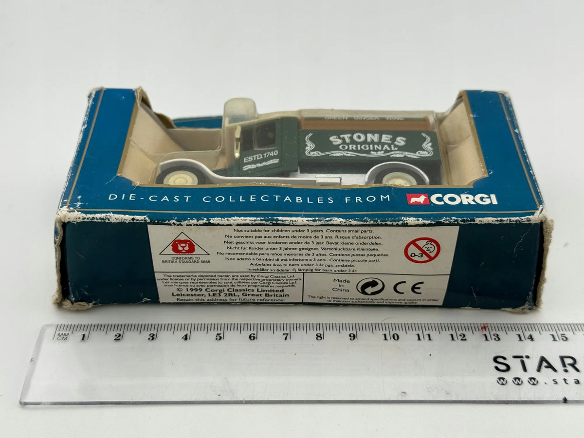 Stone'S Ginger Wine Van Corgi Classics Corgi 1999 Zielony – zdjęcie 6