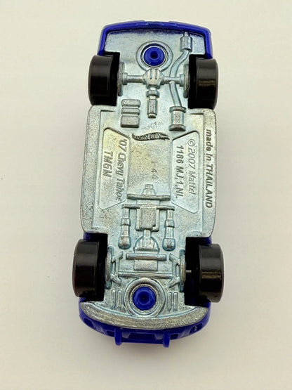 Chevy Tahoe Policja Hot Wheels 2007 Niebieski 1:64 – zdjęcie 6