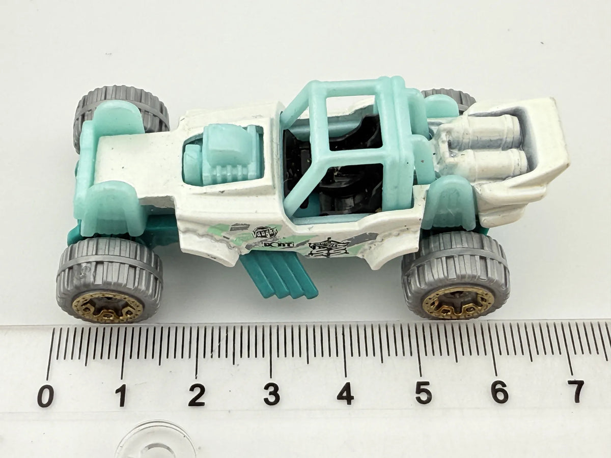 FUTURYSTYCZNY BUGGY, Hot Wheels 2013, Die cast BDC94, Biały, 1:64, Resoraki – zdjęcie 6