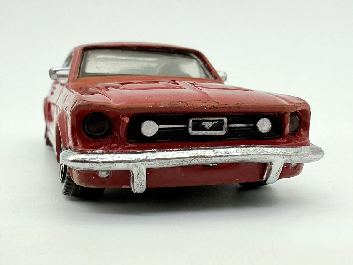 Ford Mustang Gt Bburago Czerwony 1:43 – zdjęcie 6