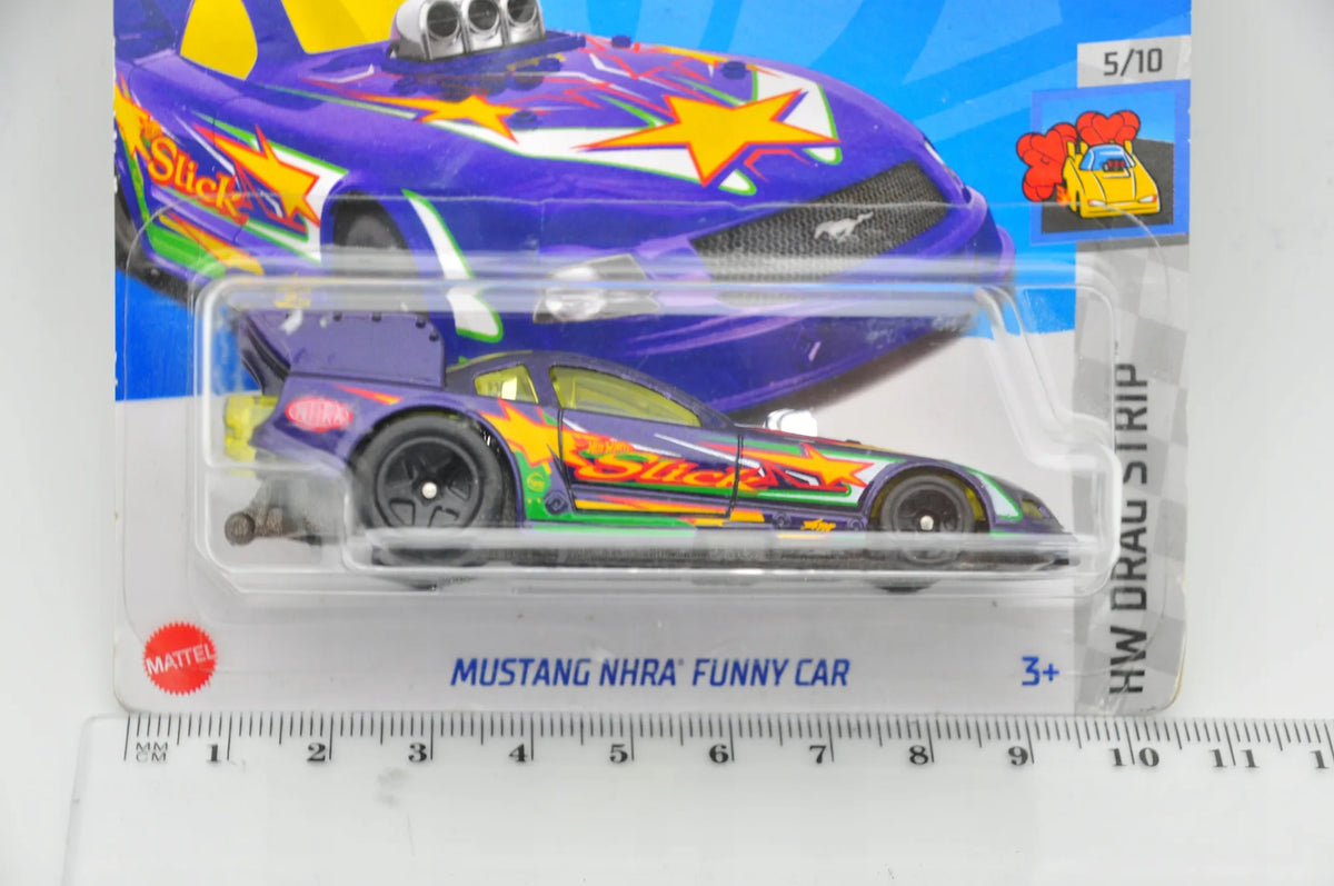 Hw Drag Strip Hw Drag Strip Hot Wheels 2023 Fioletowy 1:64 – zdjęcie 6