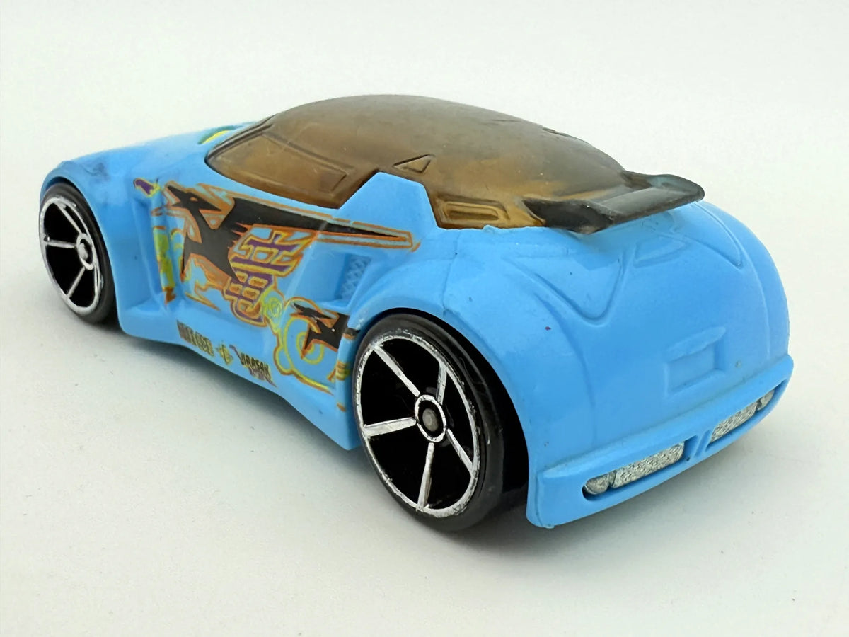 High Voltage Hot Wheels Niebieski 1:64 – zdjęcie 6