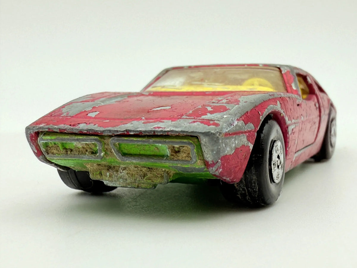 Maserati Bora Matchbox Różowy 1:60 Made in Anglia – zdjęcie 6