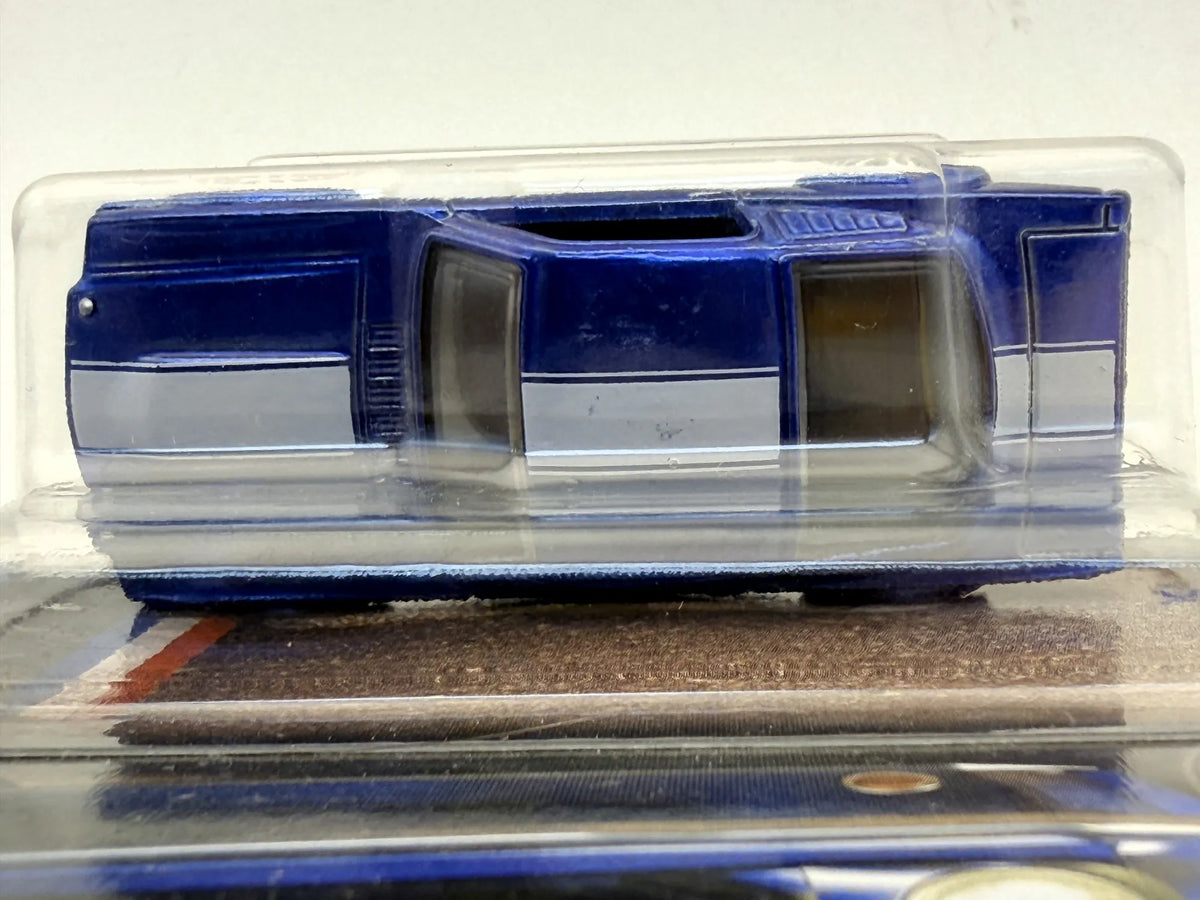 '65 Ford Mustang 2+2 Fastback SILVER Hot Wheels 2024 Niebieski 1:64 2xMetal – zdjęcie 6