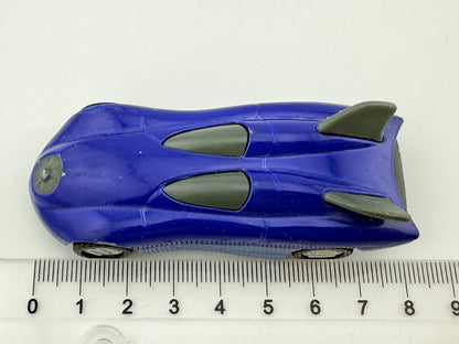 Blue Turbine, Hot Wheels for McDonald's 1994, Die cast MC1, Niebieski, 1:64 – zdjęcie 6