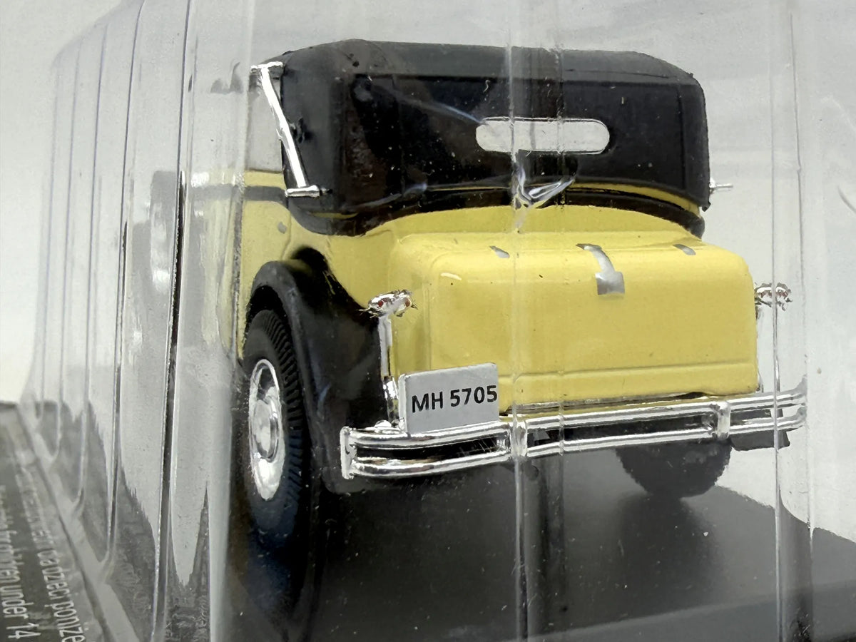 MAYBACH ZEPPELIN Z 1928 R. Legendarne Samochody AmerCom Żółty 1:43 – zdjęcie 6