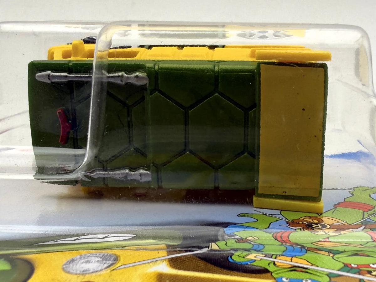 PARTY WAGON Ninja Turtles Hot Wheels 2020 Żółty 1:64 Protektor – zdjęcie 6