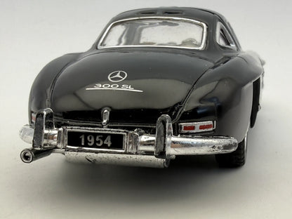 1954 MERCEDES-BENZ 300SL, Kinsmart, Die cast KT5346, Czarny, 1:33, Resoraki – zdjęcie 6