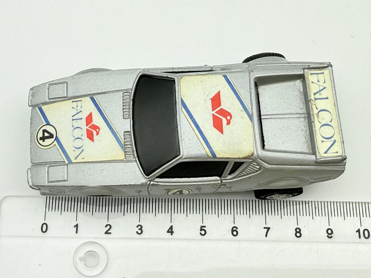 DE TOMASO PANTERA, Falcon, Resoraki, Die cast, Srebrny, 1:45 – zdjęcie 6