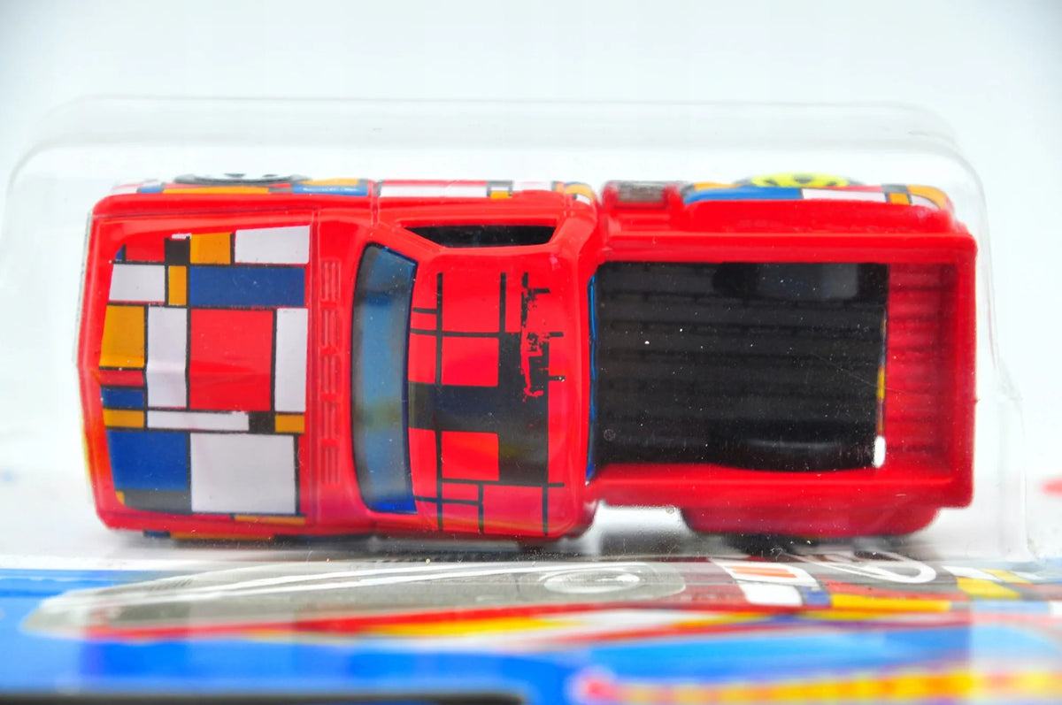 '69 Chevy Pickup HW ART CARS Hot Wheels 2022 Czerwony 1:64 Piete Mondrian – zdjęcie 6