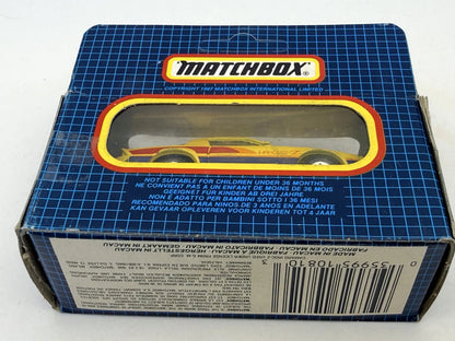 CHEVROLET CAMARO IROC-Z Mainline Matchbox 1987 Żółty 1:64 Made in Macau – zdjęcie 6