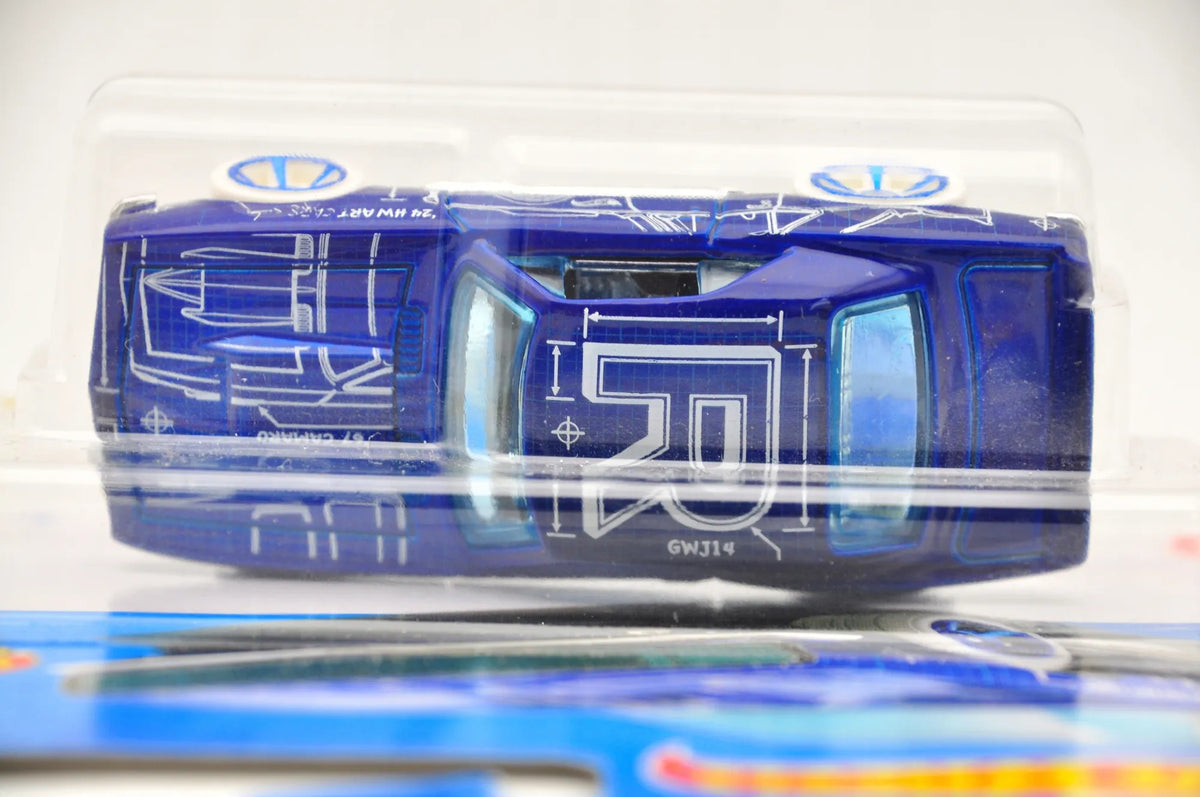 '67 CAMARO, Hot Wheels 2024, Resoraki, Die cast Htb74-N521, Niebieski, 1:64 – zdjęcie 6