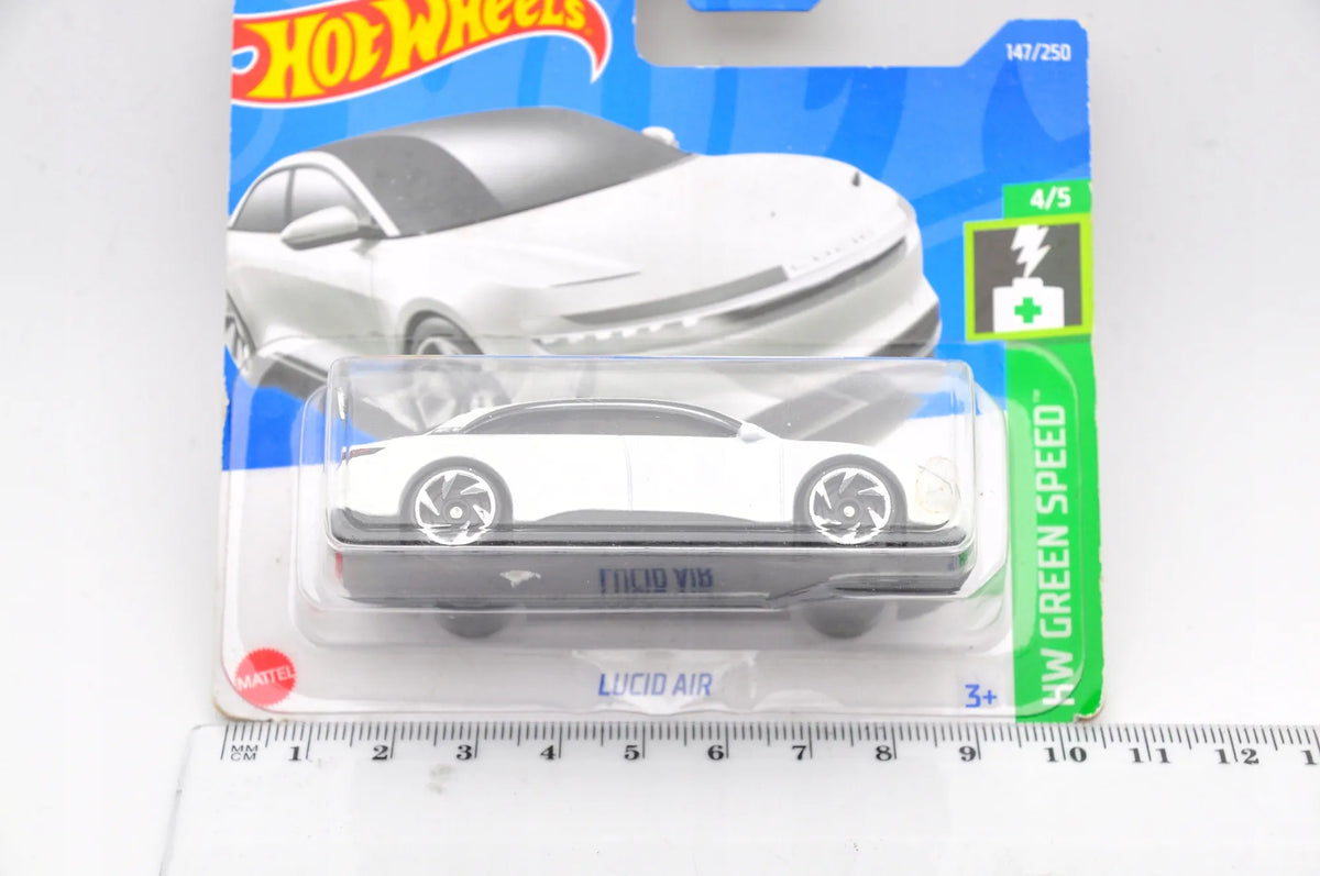 LUCID AIR Hot Wheels 2022 Biały 1:64 – zdjęcie 6
