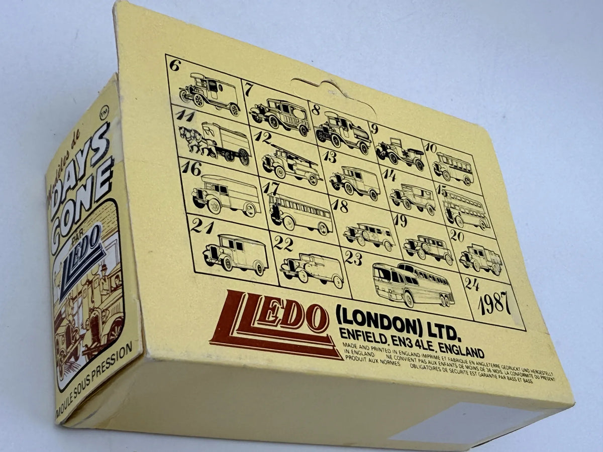 BUFFALO Days Gone Lledo 1987 Czerwony 1:64 Made in England – zdjęcie 6