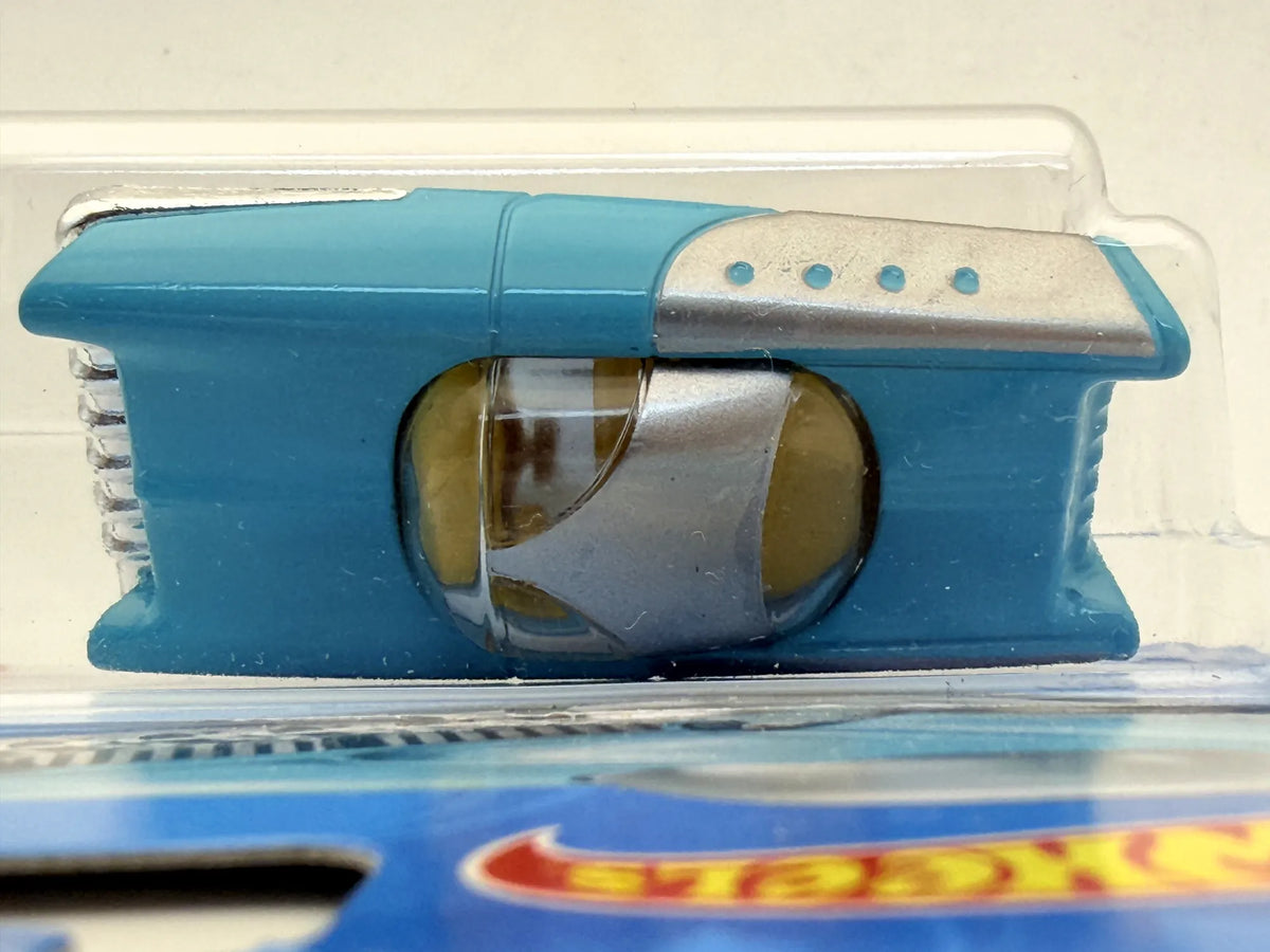 MATTEL DREAM MOBILE Tooned Hot Wheels 2021 Błękitny 1:64 – zdjęcie 6