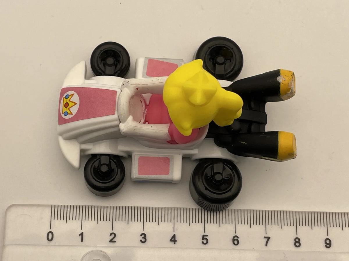 Księżniczka PEACH z MARIO KART, Nintendo, Die cast, Biały, 1:64, Resoraki – zdjęcie 6