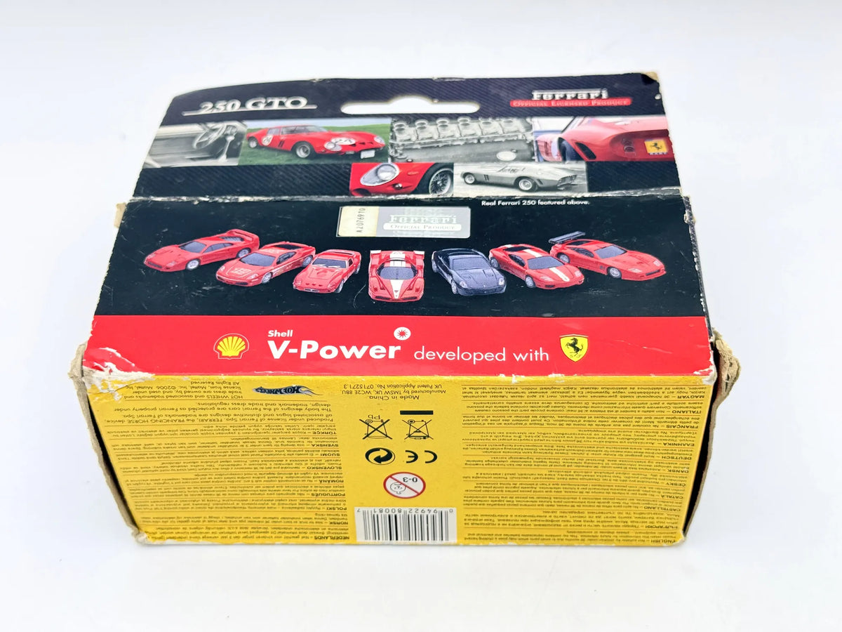 FERRARI 250 GTO, Shell V-Power, Vrroom, Die cast AZ0769TO, Czerwony, 1:38 – zdjęcie 6