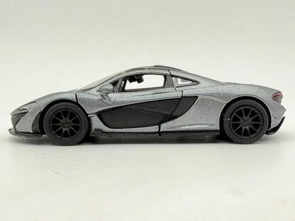 MCLAREN P1, Kinsmart, Die cast No.KT5393, Srebrny, 1:36, Resoraki – zdjęcie 6