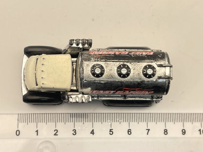 FAST GASSIN, Hot Wheels, Resoraki, Die cast, Srebrny, 1:64 – zdjęcie 6