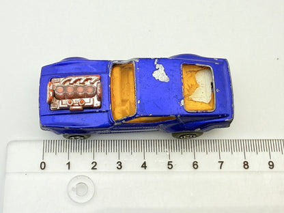 1970 MUSTANG PISTON POPPER, Matchbox, Made in England, Resoraki, 1:64 – zdjęcie 6