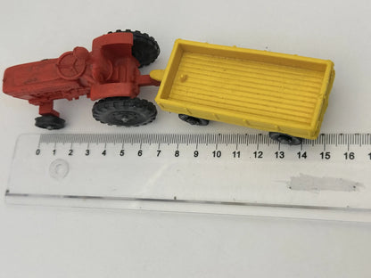 Traktor Ford 5000 Tractor Stavanger 1969 Czerwony 1:64 Made in Norway – zdjęcie 6