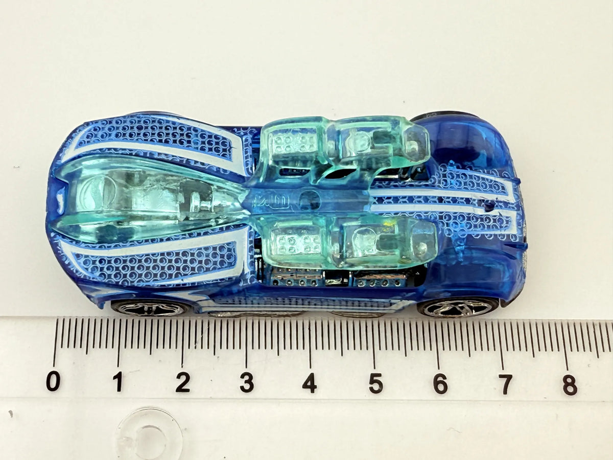WHAT-4-2, Hot Wheels, Die cast, Niebieski, 1:64, Resoraki – zdjęcie 6
