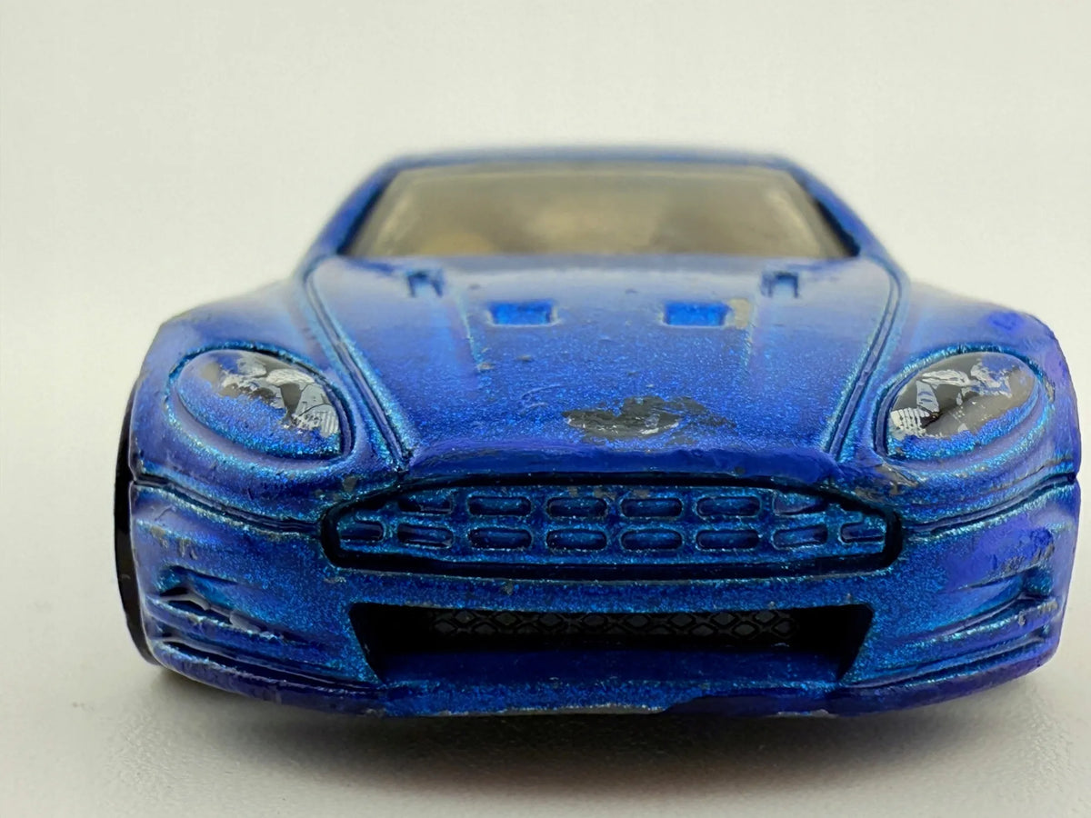 Aston Martin Dbs Hot Wheels 2010 Niebieski 1:64 – zdjęcie 6