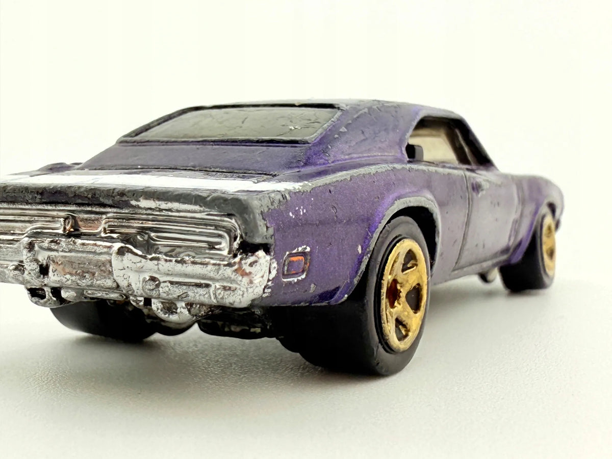 '69 Dodge Charger 500 Hot Wheels 2014 Fioletowy 1:64 – zdjęcie 6