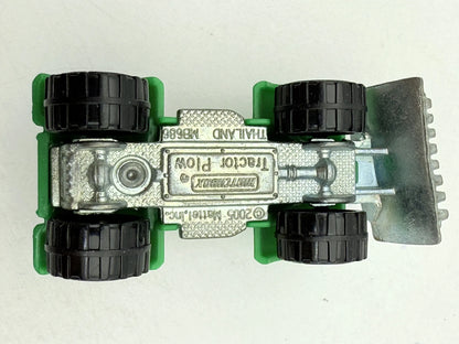 Tractor Plow, Traktor, Matchbox 2005, resoraki, die cast, 1:64 – zdjęcie 6