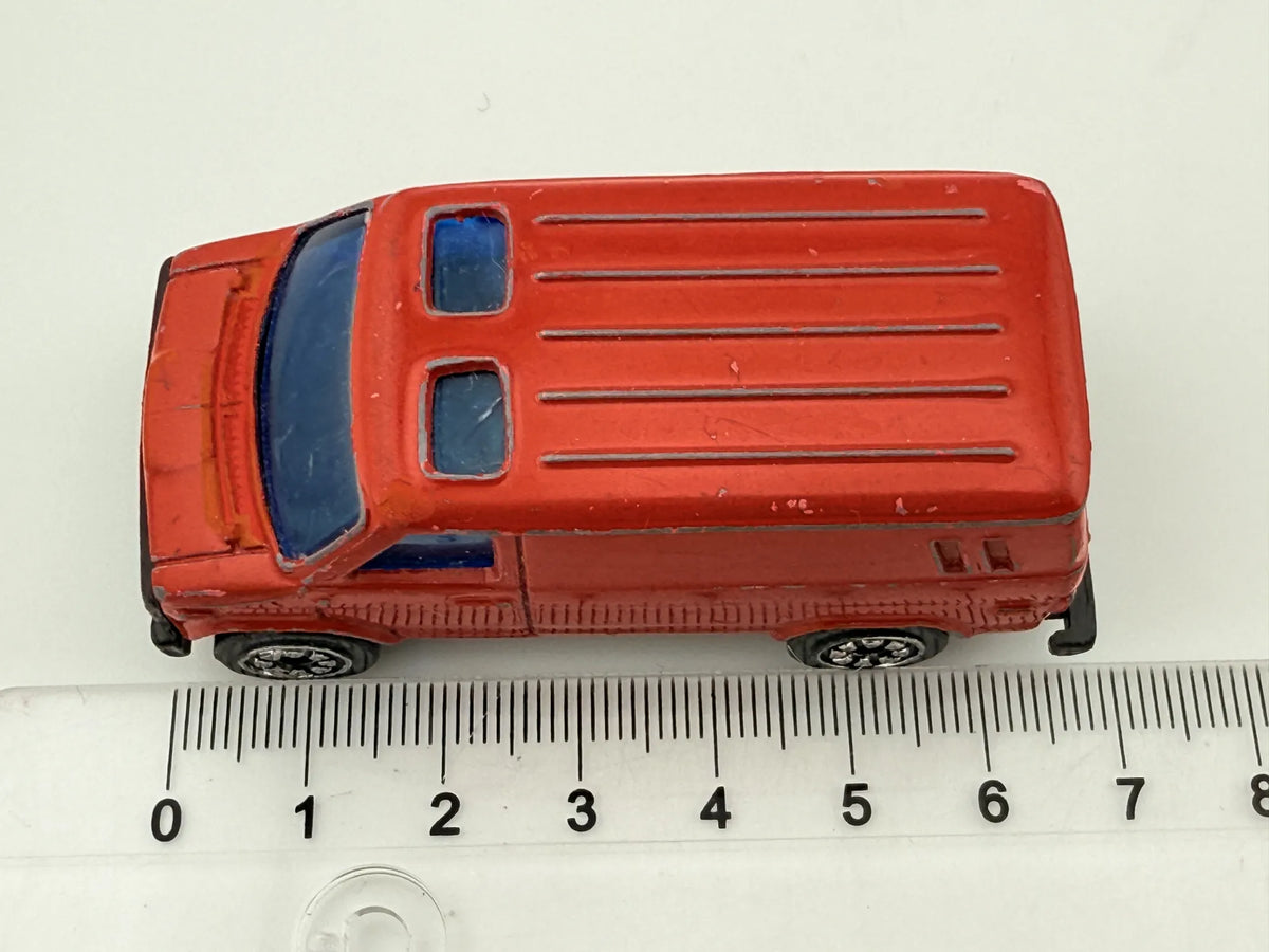 U.S. VAN, Stare Welly, Vintage Die cast No.1112, Czerwony, 1:64, Resoraki – zdjęcie 6