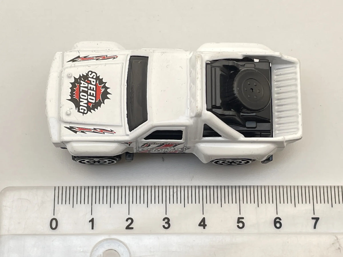 PICKUP TRUCK, Speed Along, Resoraki, Die cast, Biały, 1:64 – zdjęcie 6